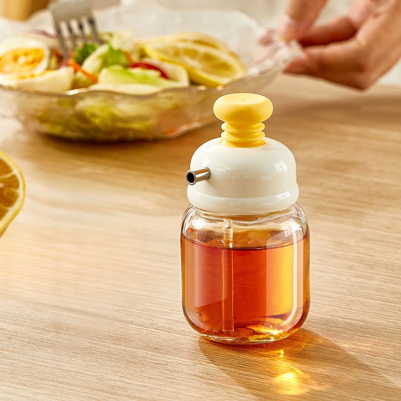 迷你壓油瓶玻璃醬油醋調料瓶