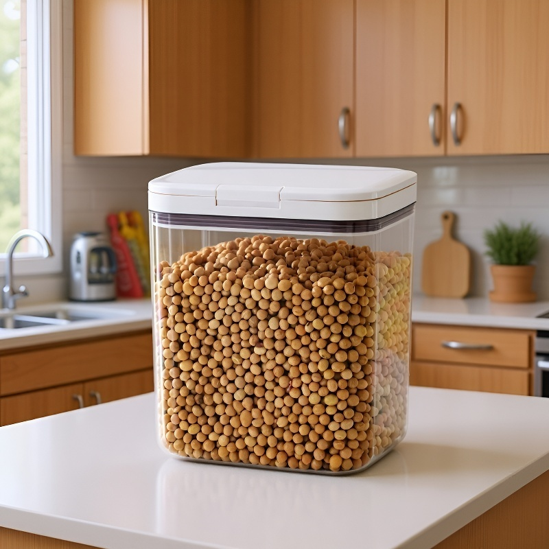 Storage box for dry food, airtight container