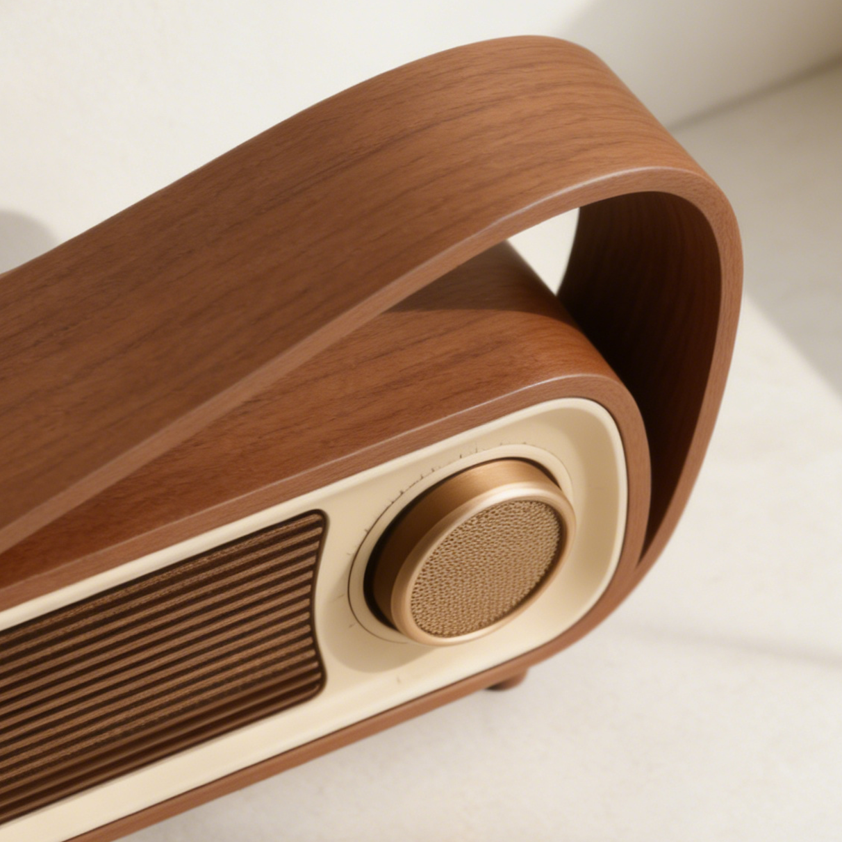 클래식 FM 라디오 측면 디자인