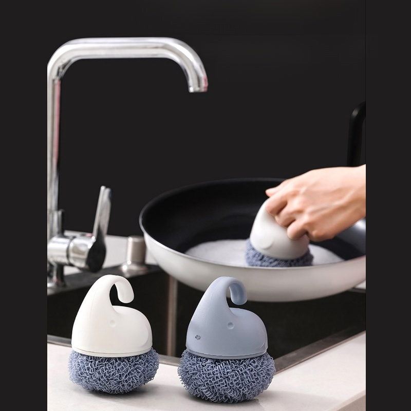 短い柄のクリーニングボール