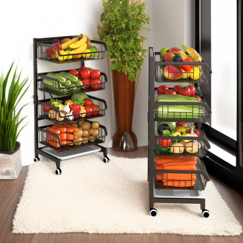 رف مطبخ متعدد المستويات