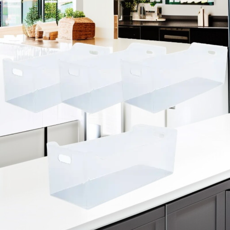 キッチン用ロングハーフトレー4点セット