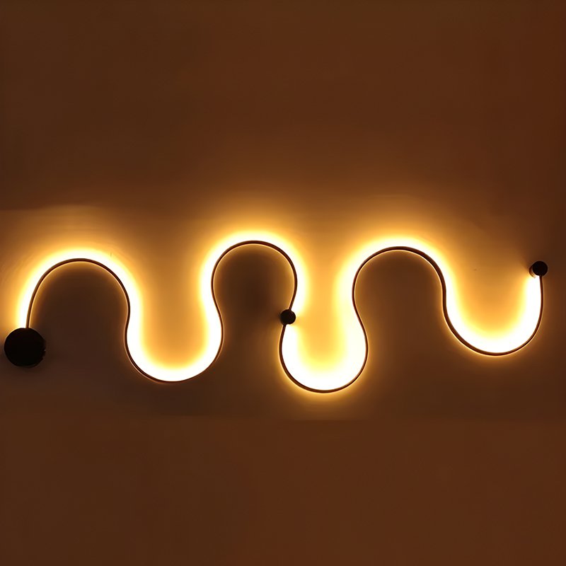 Indoor strip long wall lamp