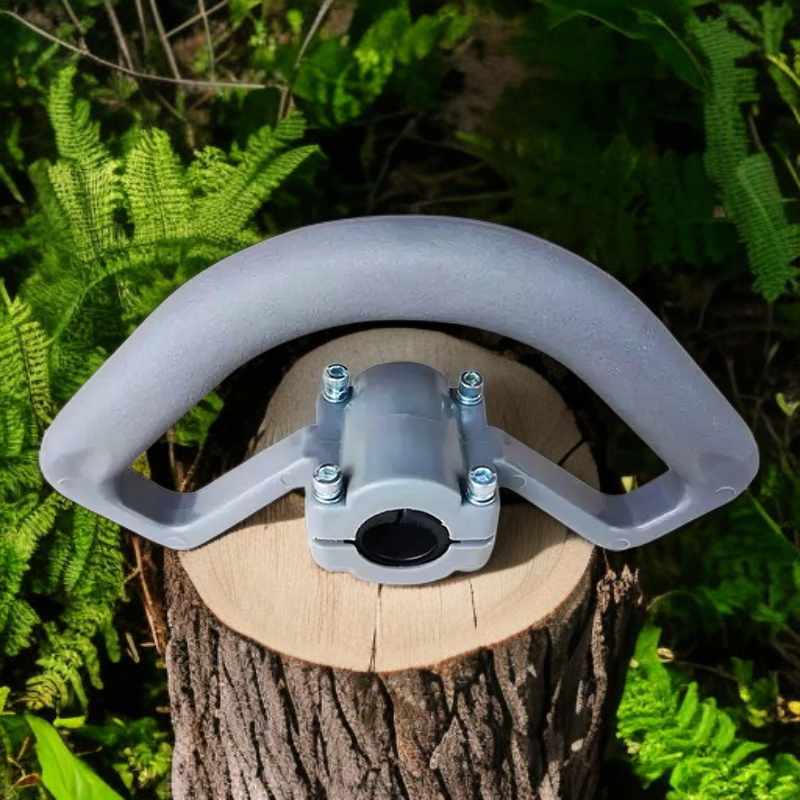 Front handle for Green Machine 139 backpack debrider.