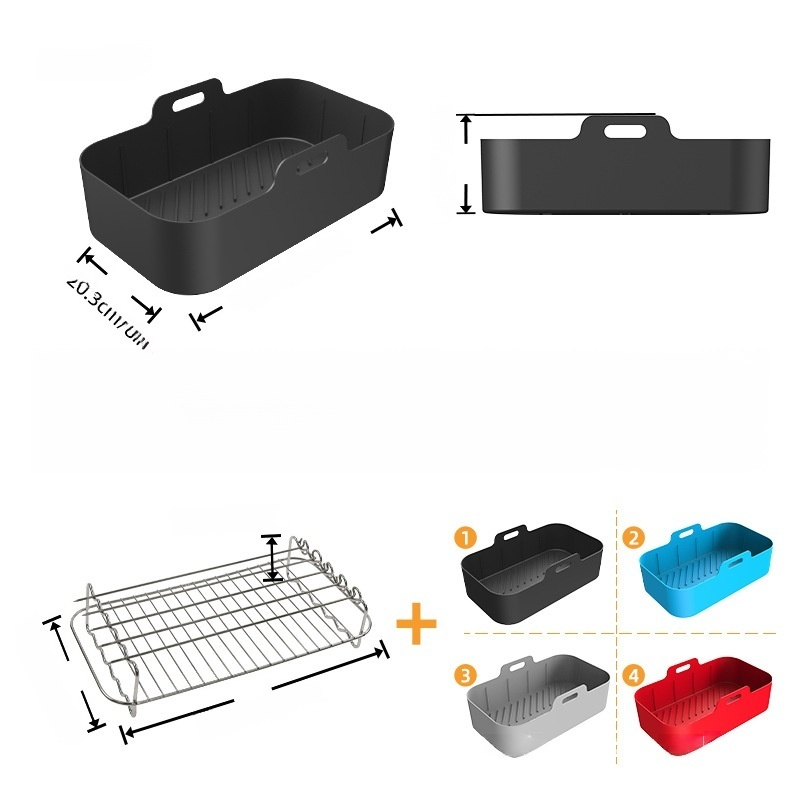 オーブン用シリコンベーキングトレイ