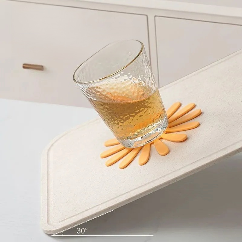 小さなデイジー耐熱テーブルマット