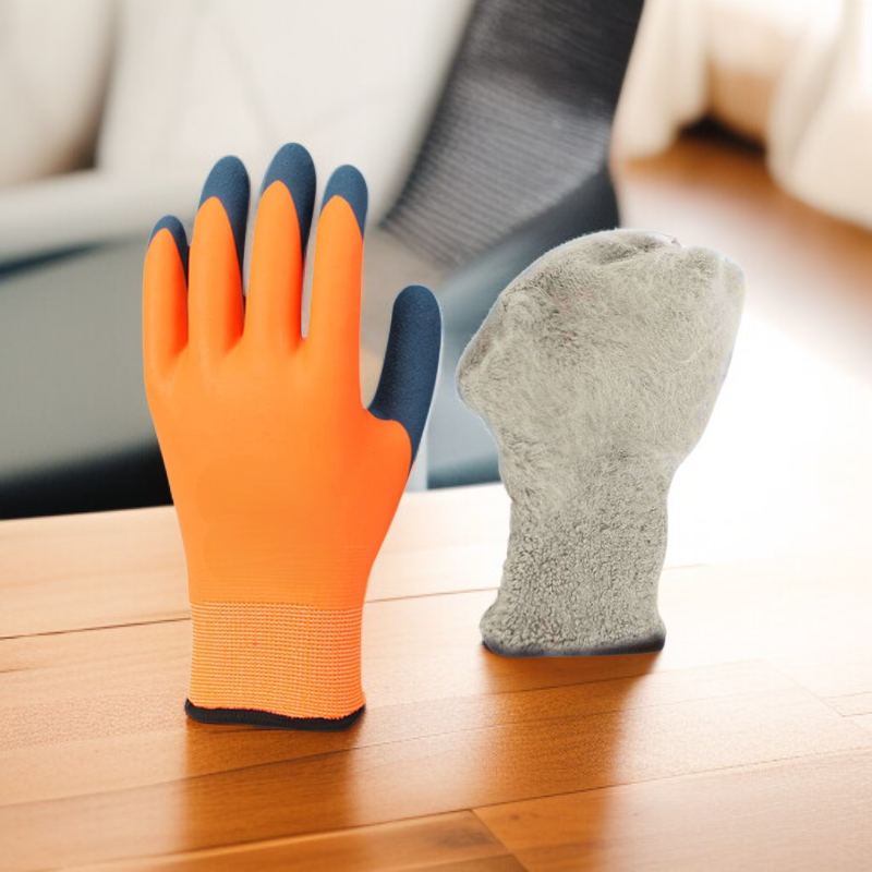 플리스 안감 작업 장갑