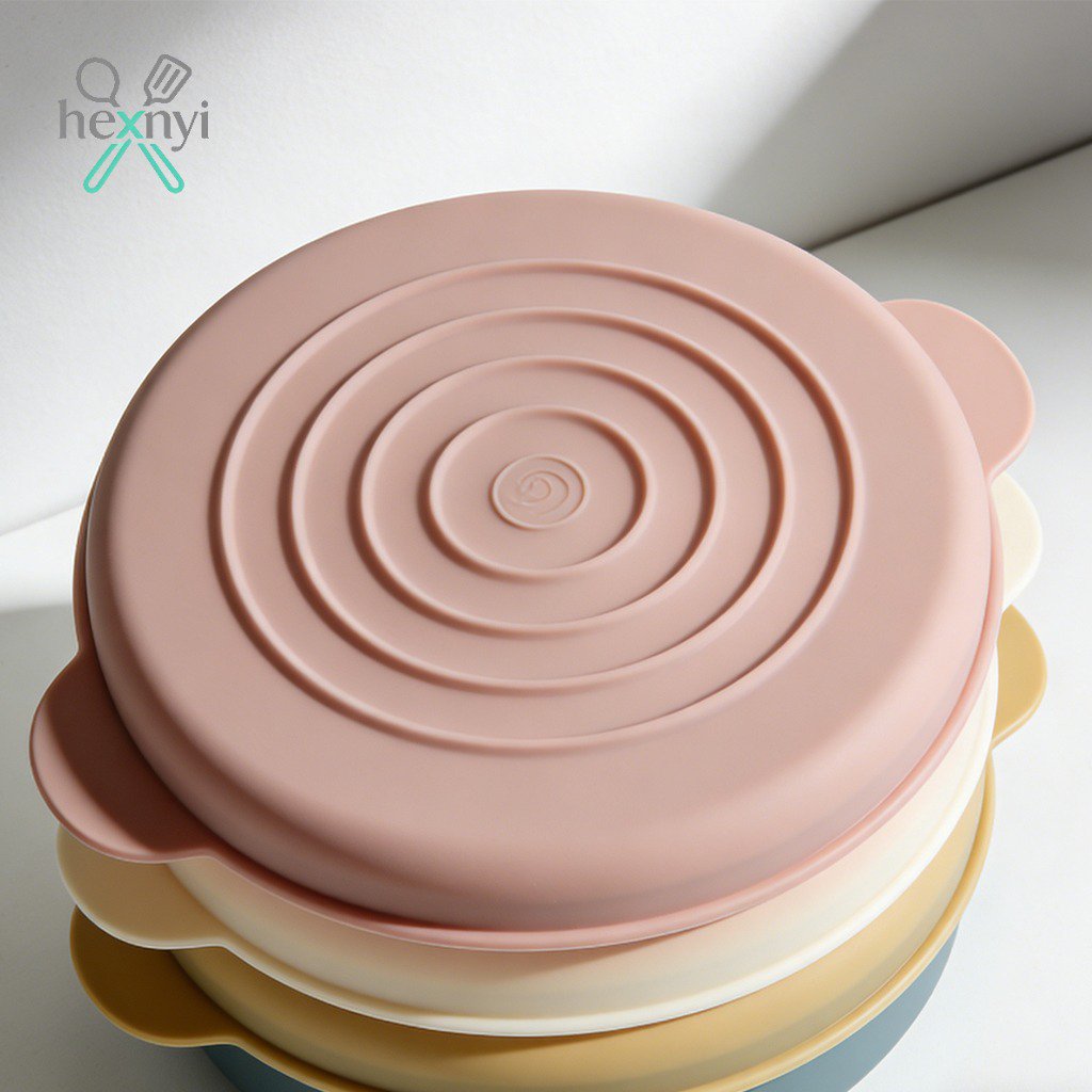 ฝาปิดภาชนะเก็บอาหารซิลิโคนหนานุ่ม (แพ็ค 3 ชิ้น)