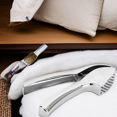  عصارة الثوم اليدوية عالية الجودة من الفولاذ المقاوم للصدأ