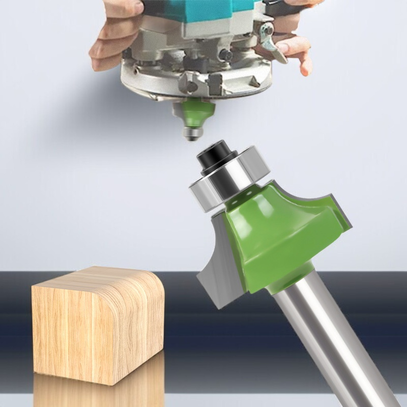 Üblicherweise verwendete Werkzeugfräser sind vorzugsweise Rundfräser aus Wolframstahl mit abgerundet