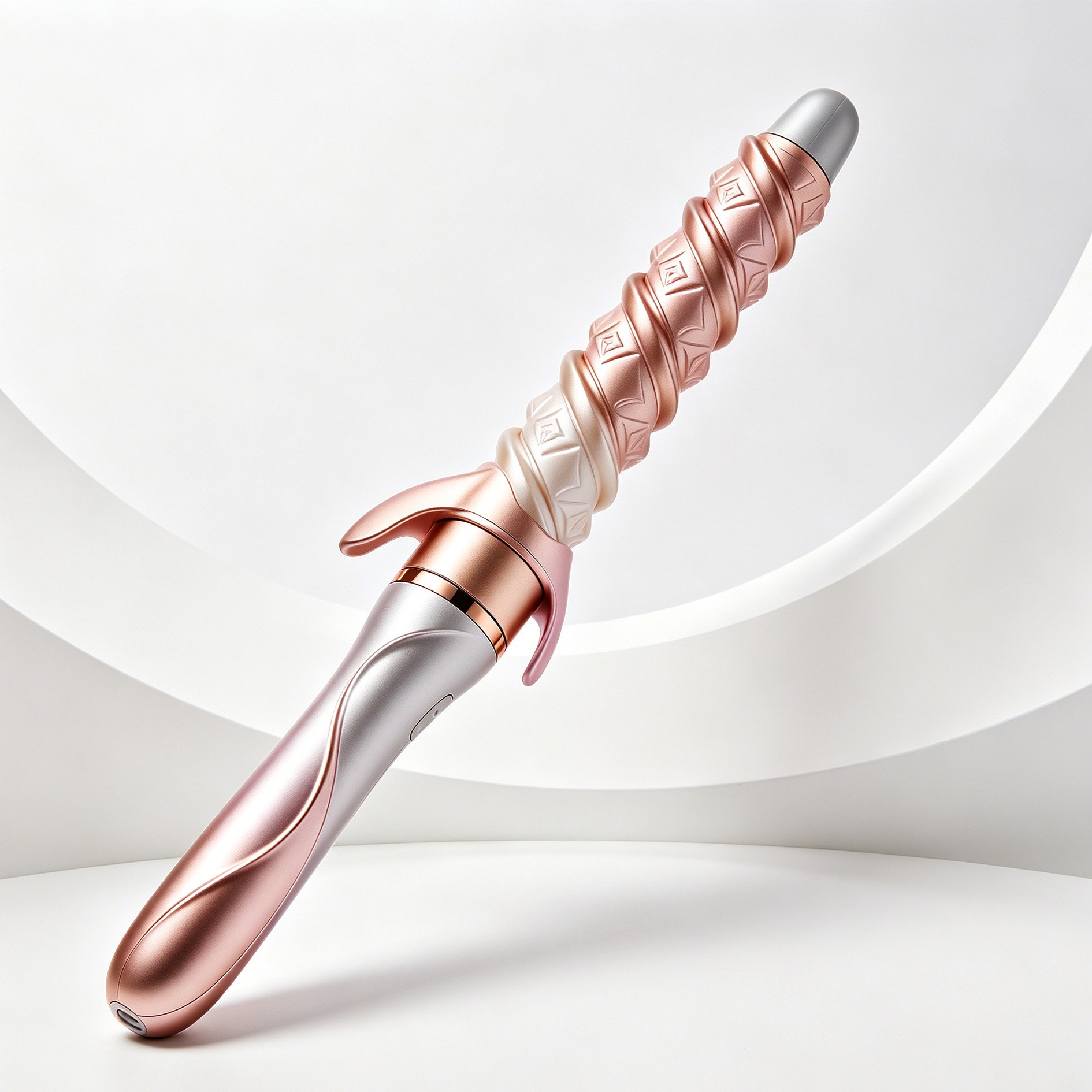 Smart Temperature Control Curling Wand