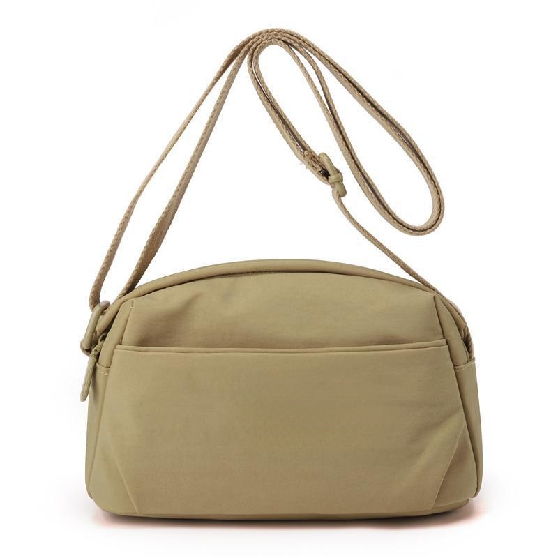 超大容量輕便尼龍斜挎小包