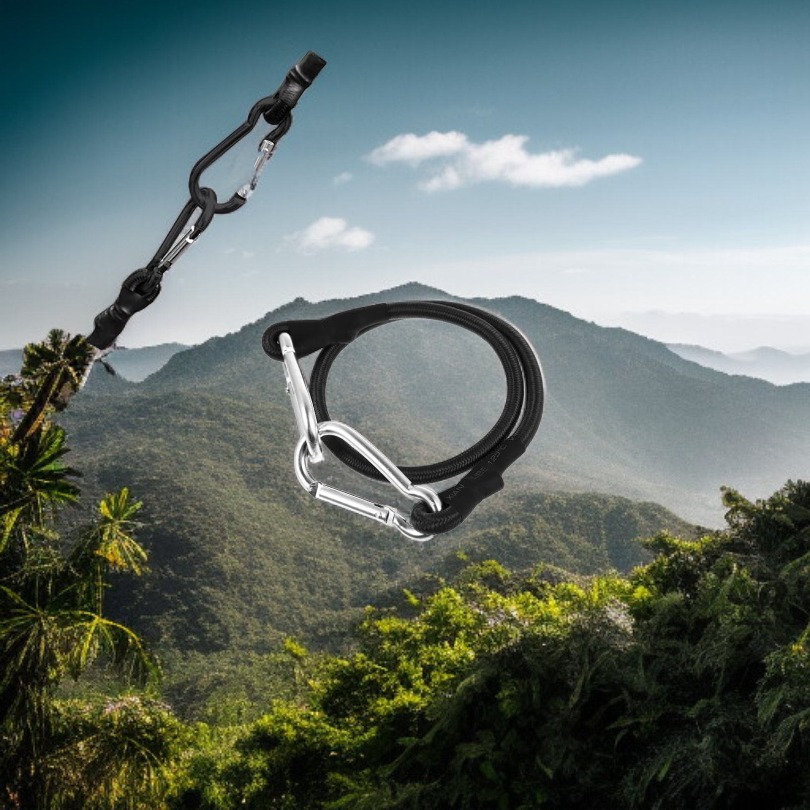 Karabińczyk zewnętrzny 8 mm podczas użytkowania