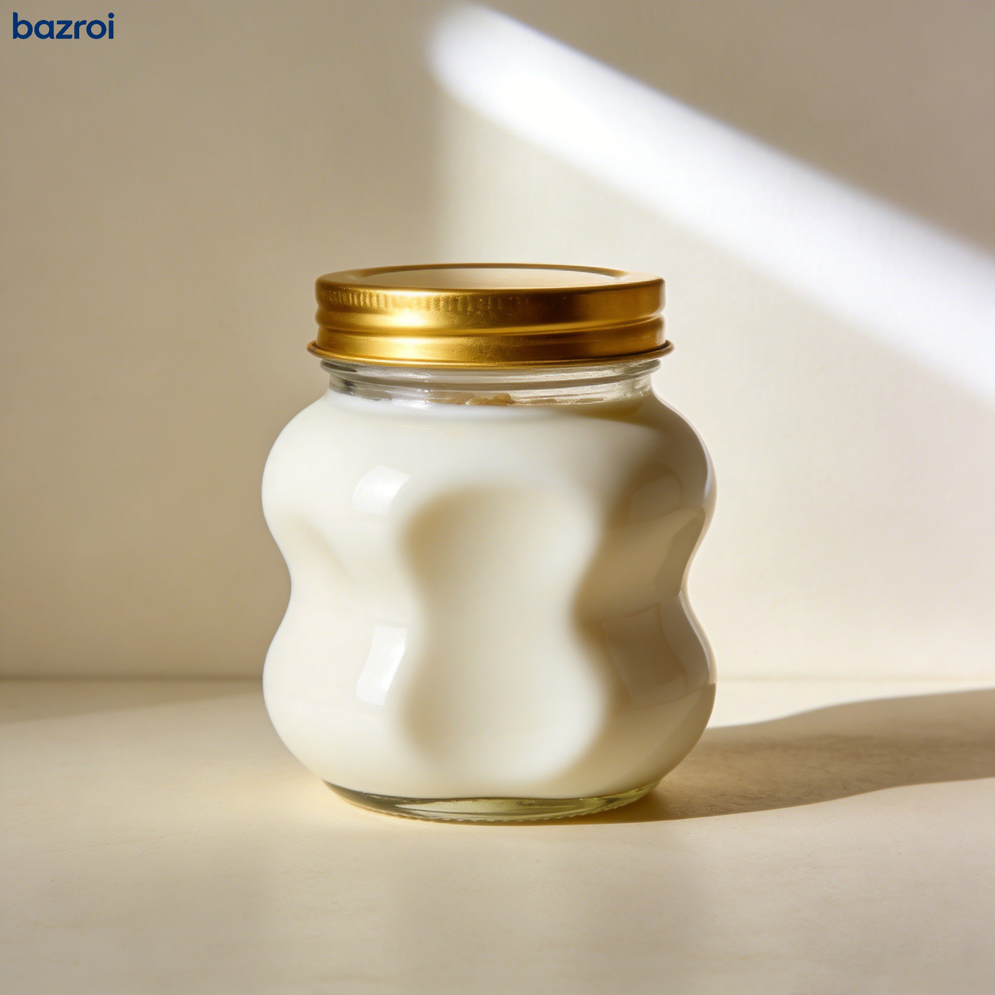 密閉性抜群のガラス保存容器の蓋部分