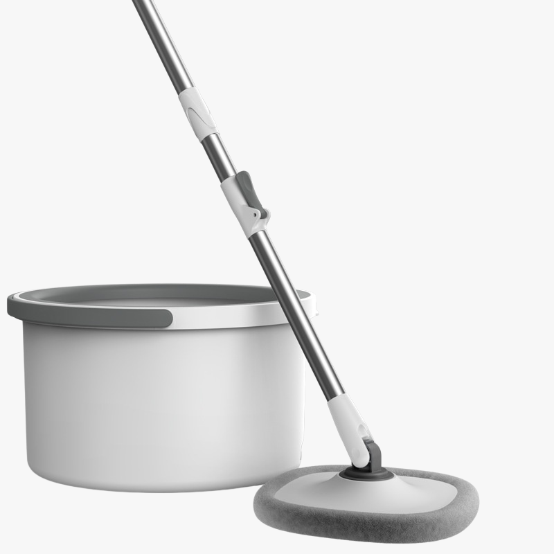 Lazy Household Mop with Bucket, Hands-Free Dirty Water Separation Wet Mop