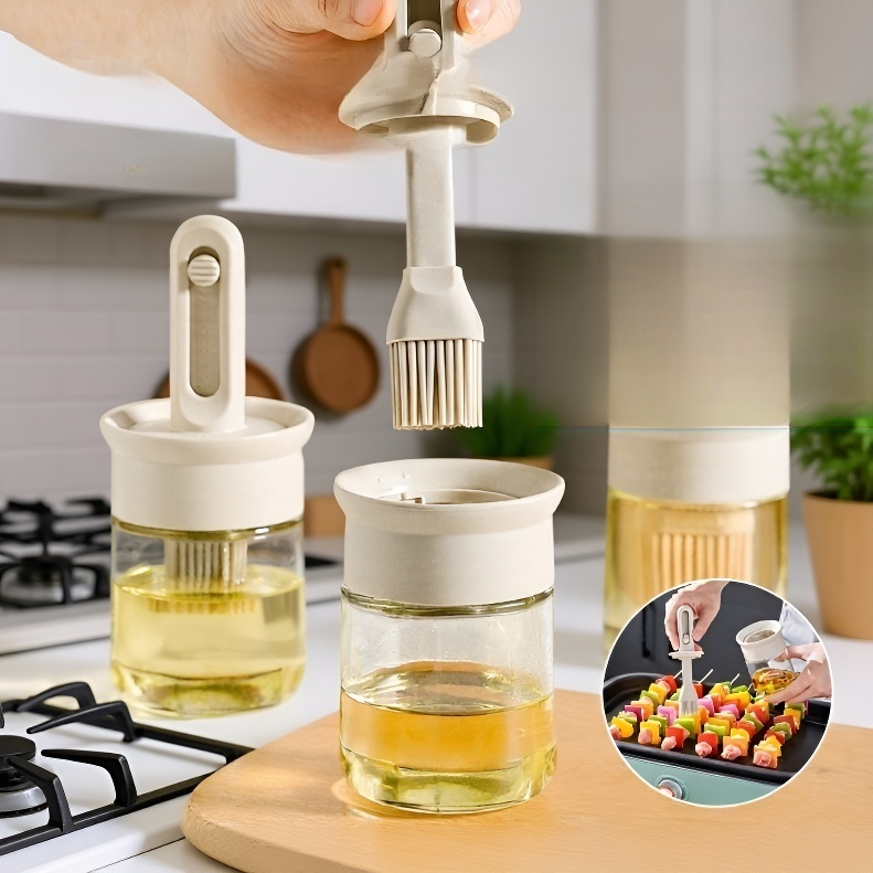 家庭用高温耐油性オイルブラシ缶