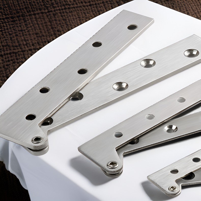 Bisagra de puerta oculta giratoria 360° con accesorios