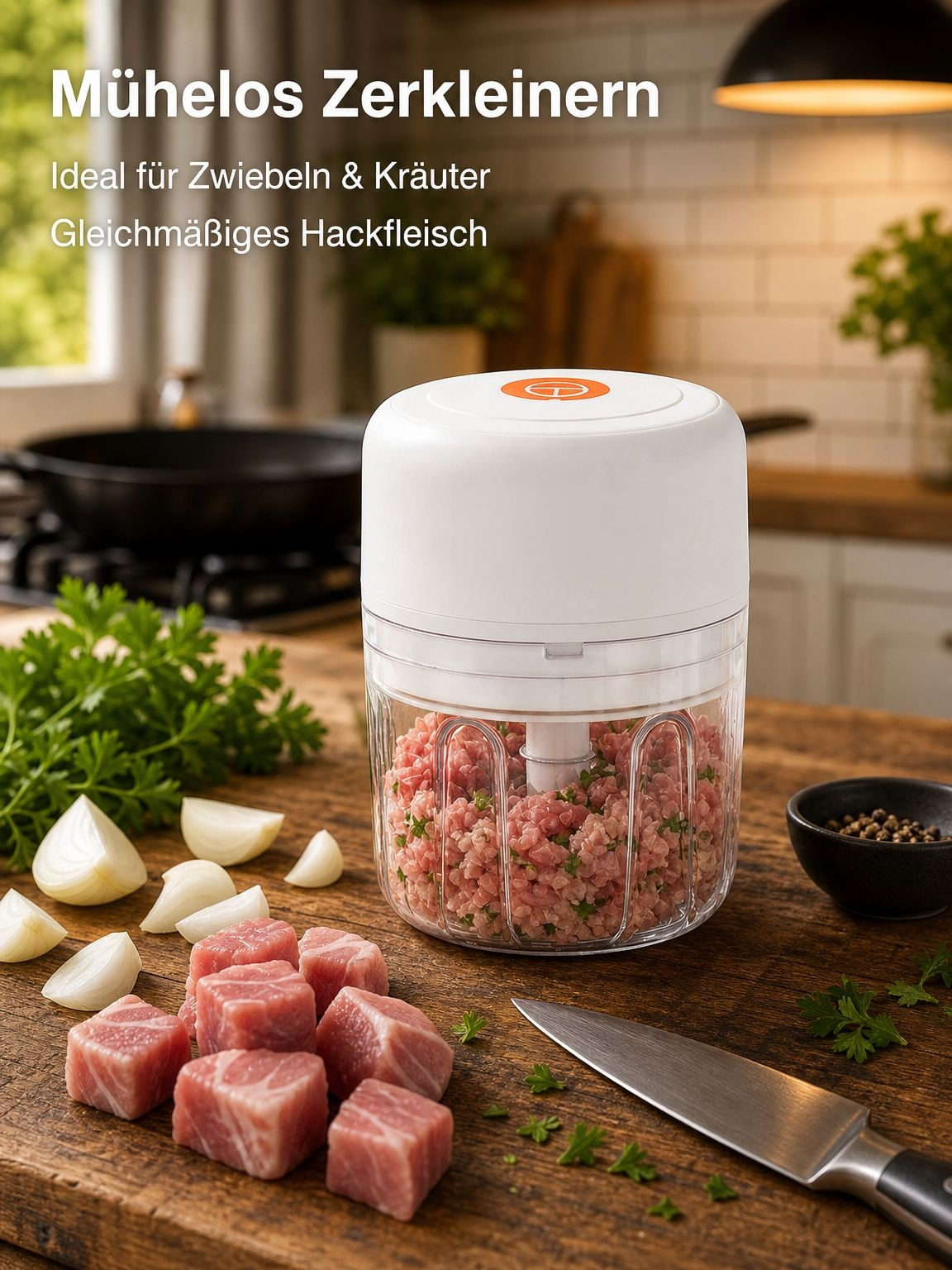 Multifunktionaler Knoblauchzerkleinerer für die Küche