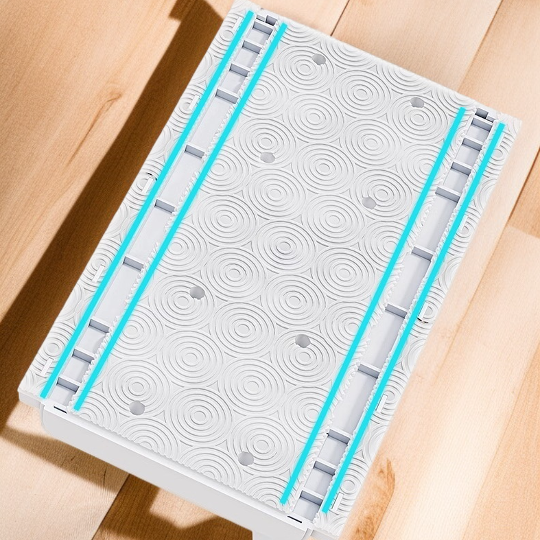 ไม้ถูพื้นล้างหน้าแบบแฮนด์ฟรีพร้อมแผงขยาย