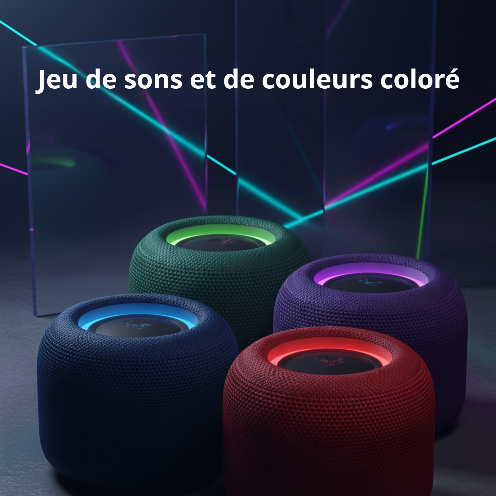 Enceinte portable étanche adaptée à l’extérieur