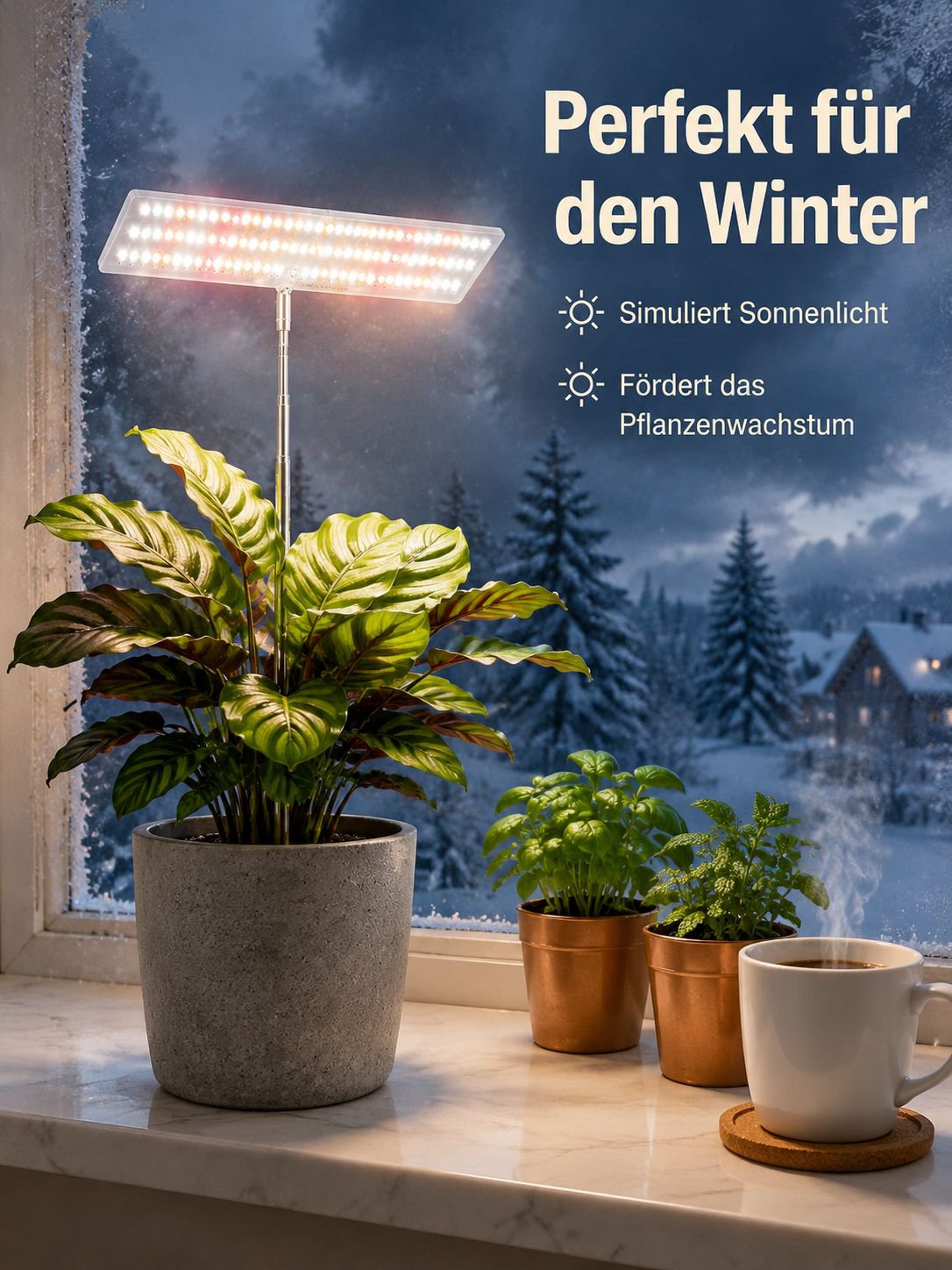 Vollspektrum Pflanzenlampe