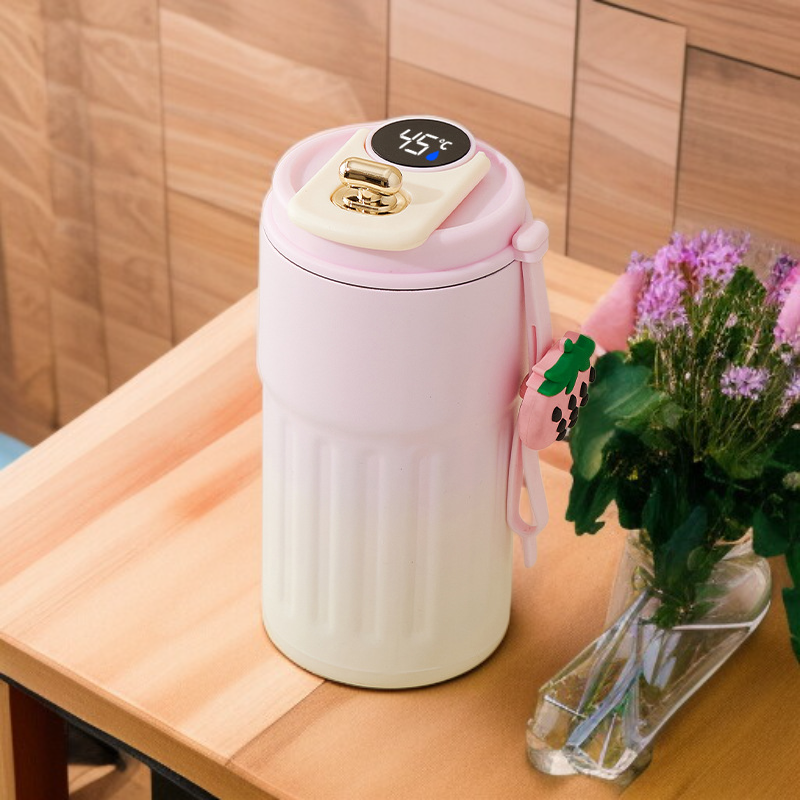 스마트 온도 표시 기능이 있는 316 스테인리스 스틸 보온컵