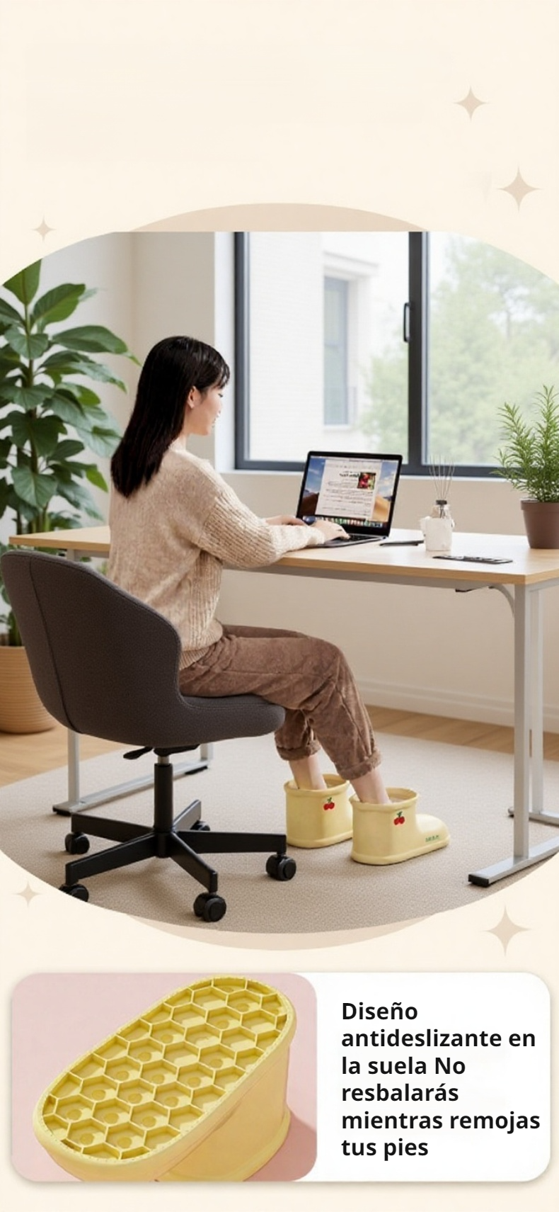 Zapatos de baño ergonómicos para el confort de los pies