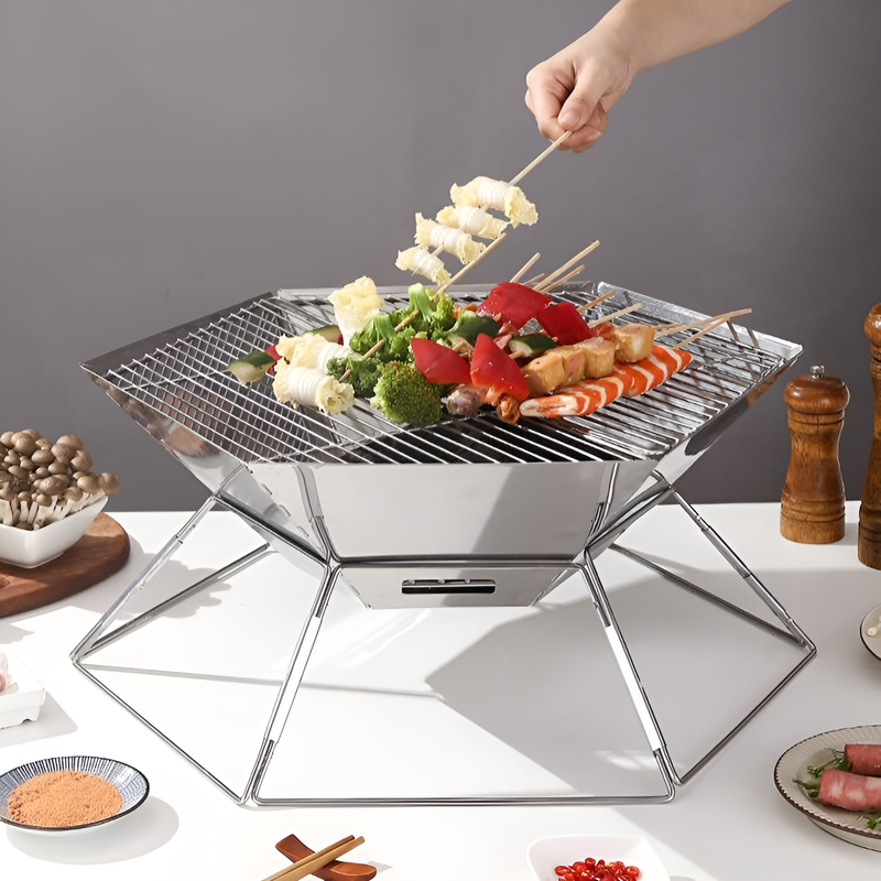 เตาย่างถ่านแบบพกพา