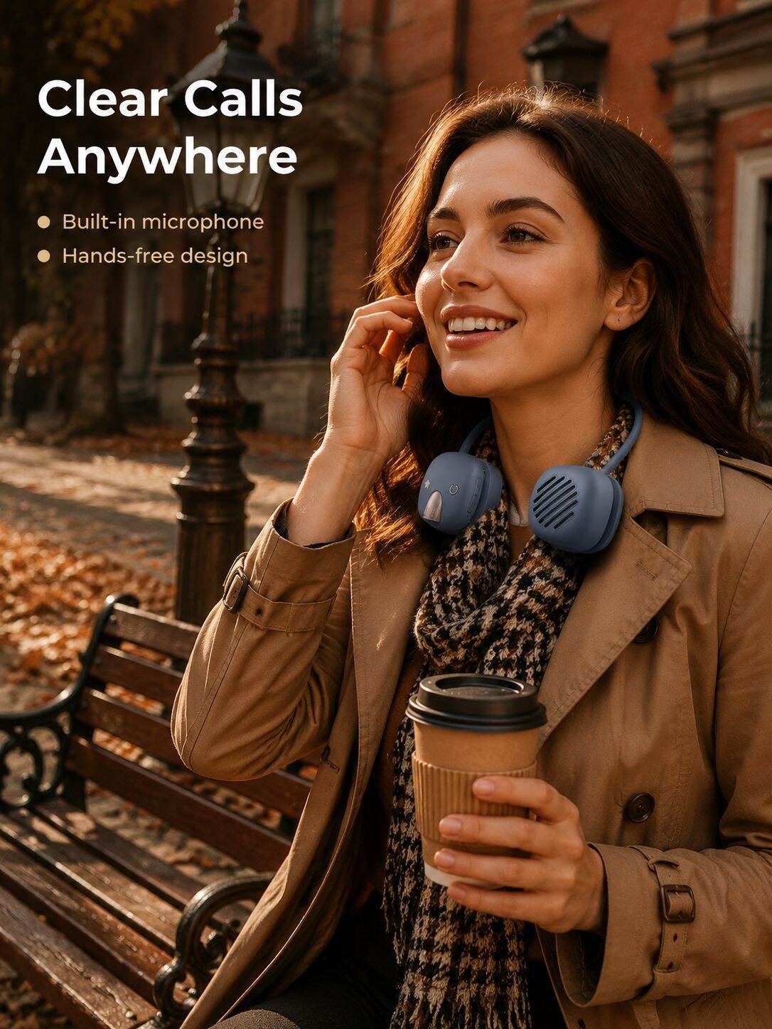 Neckband Portable Wireless Bluetooth Speaker