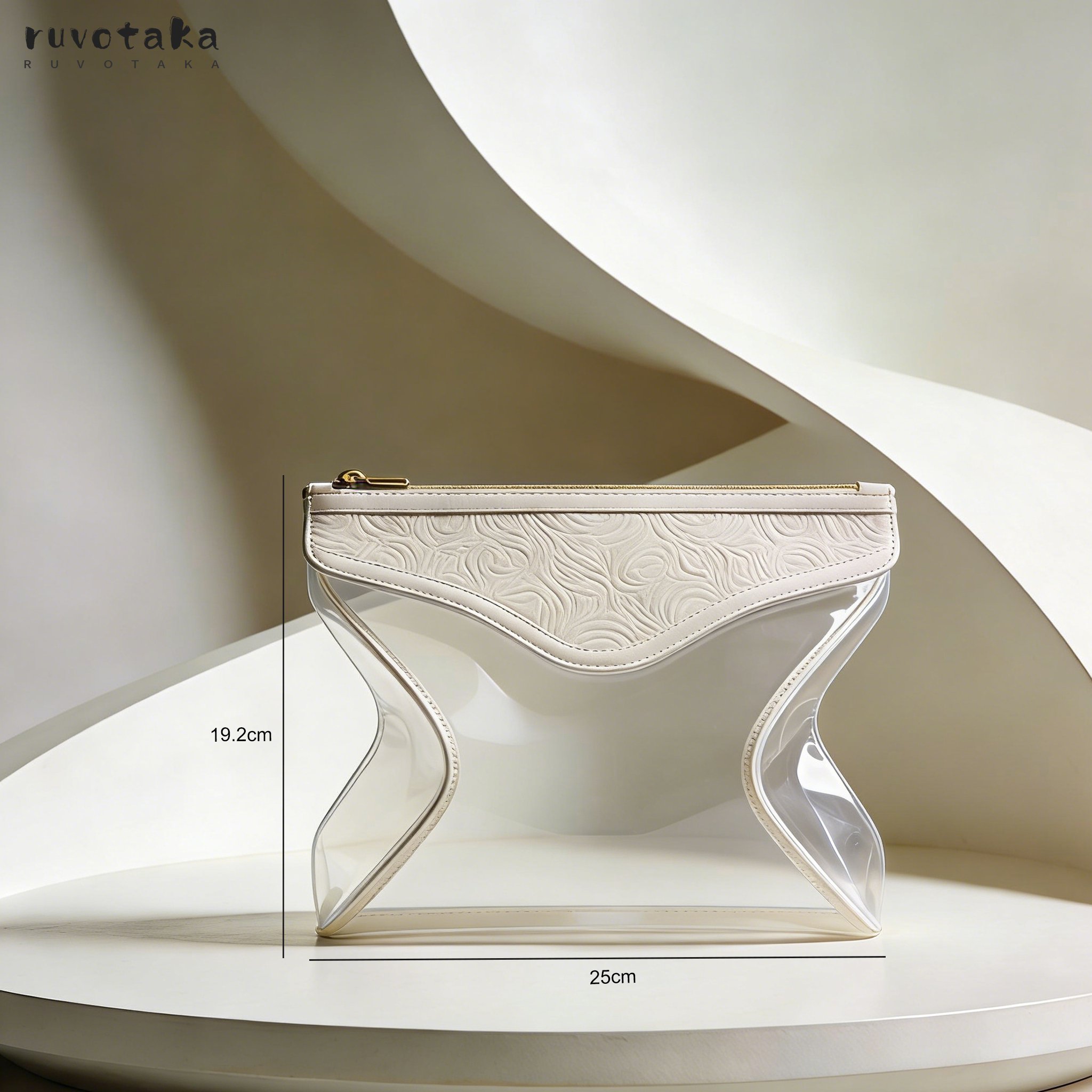  ถุงเอกสารแบบซิป（ สองชิ้นในชุด）