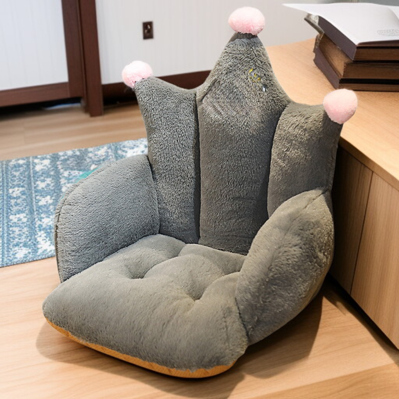 크라운 일체형 허리 지지 쿠션