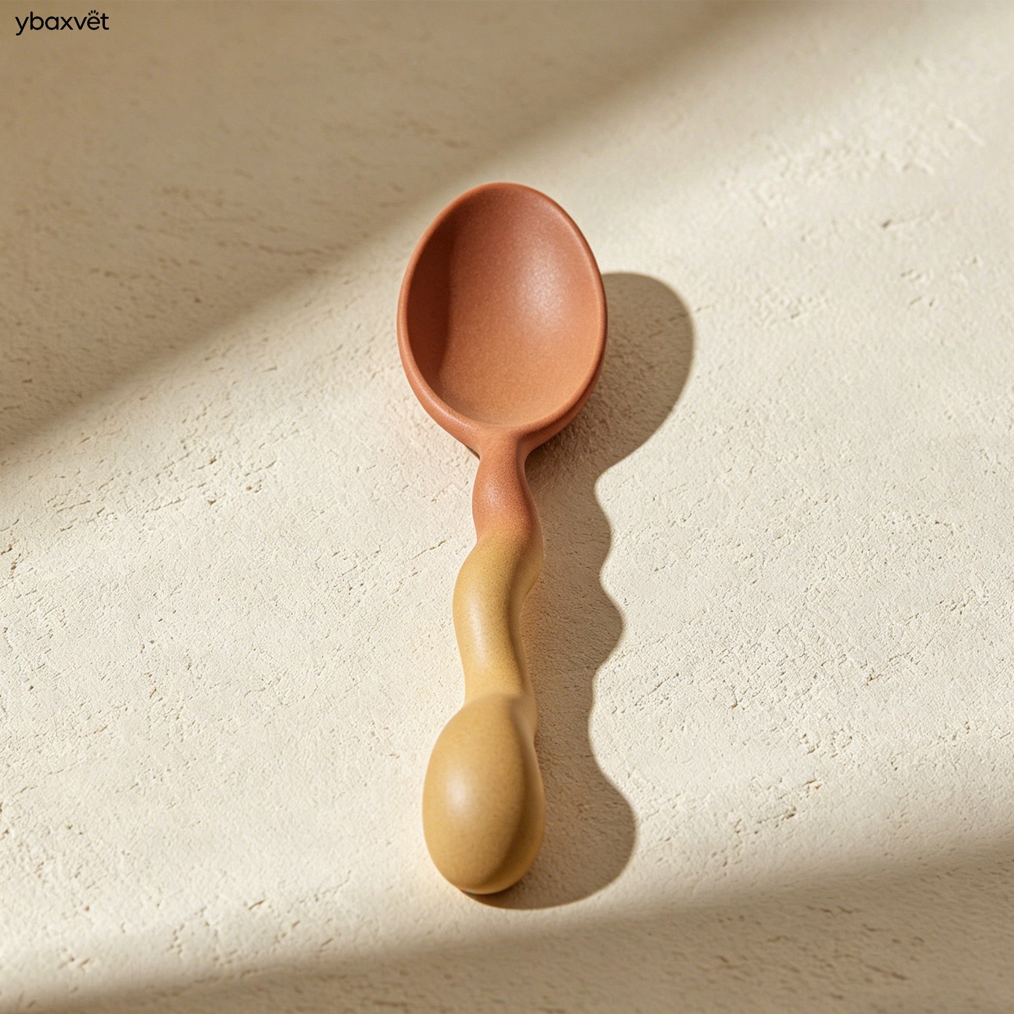 Wavy-shaped spoons (10 pieces)