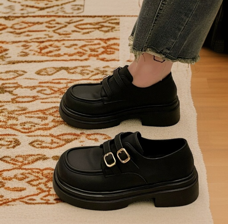 レディース用マフィン底シューズの詳細画像