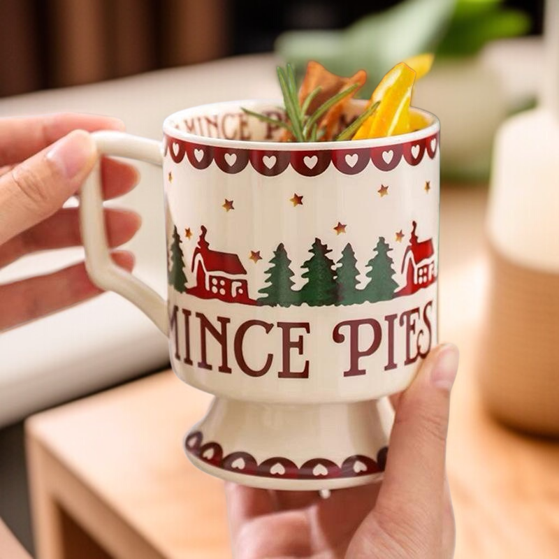 عيد الميلاد سلسلة السيراميك لوحة العشاء