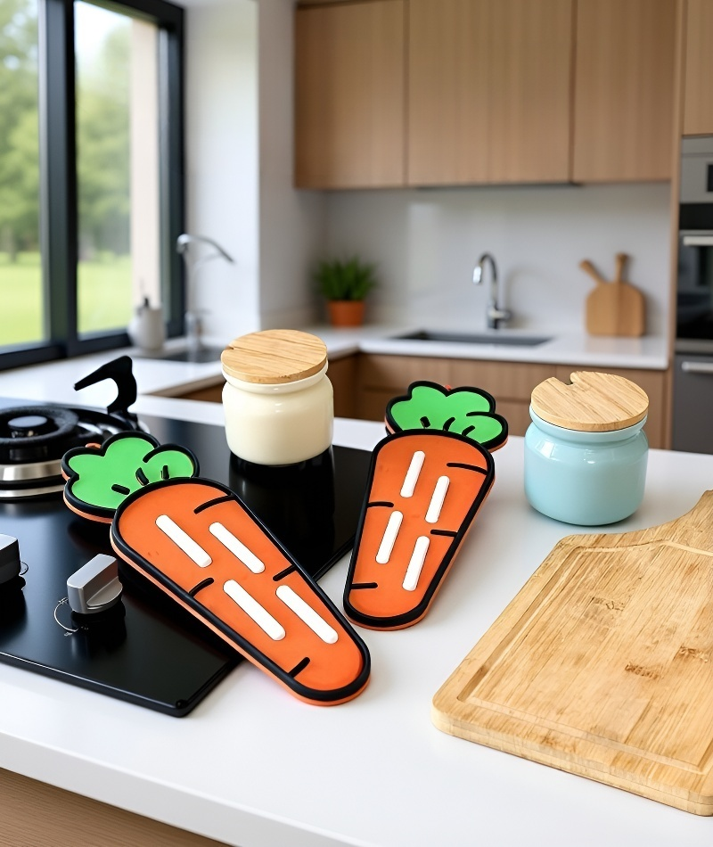 실리콘 냄비뚜껑 거치대의 미끄럼 방지 기능