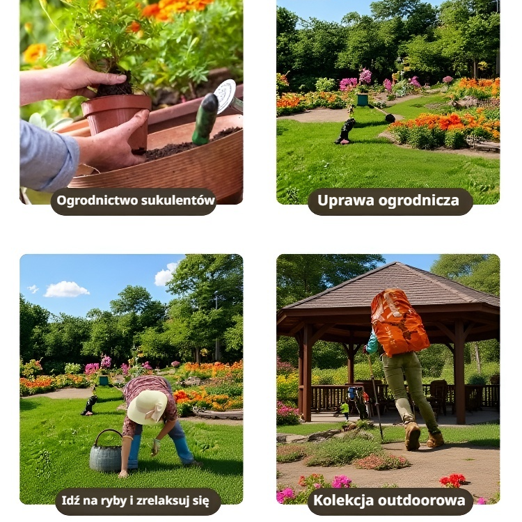 Zestaw małych łopatek do domu – narzędzia ogrodnicze do sadzenia kwiatów i warzyw