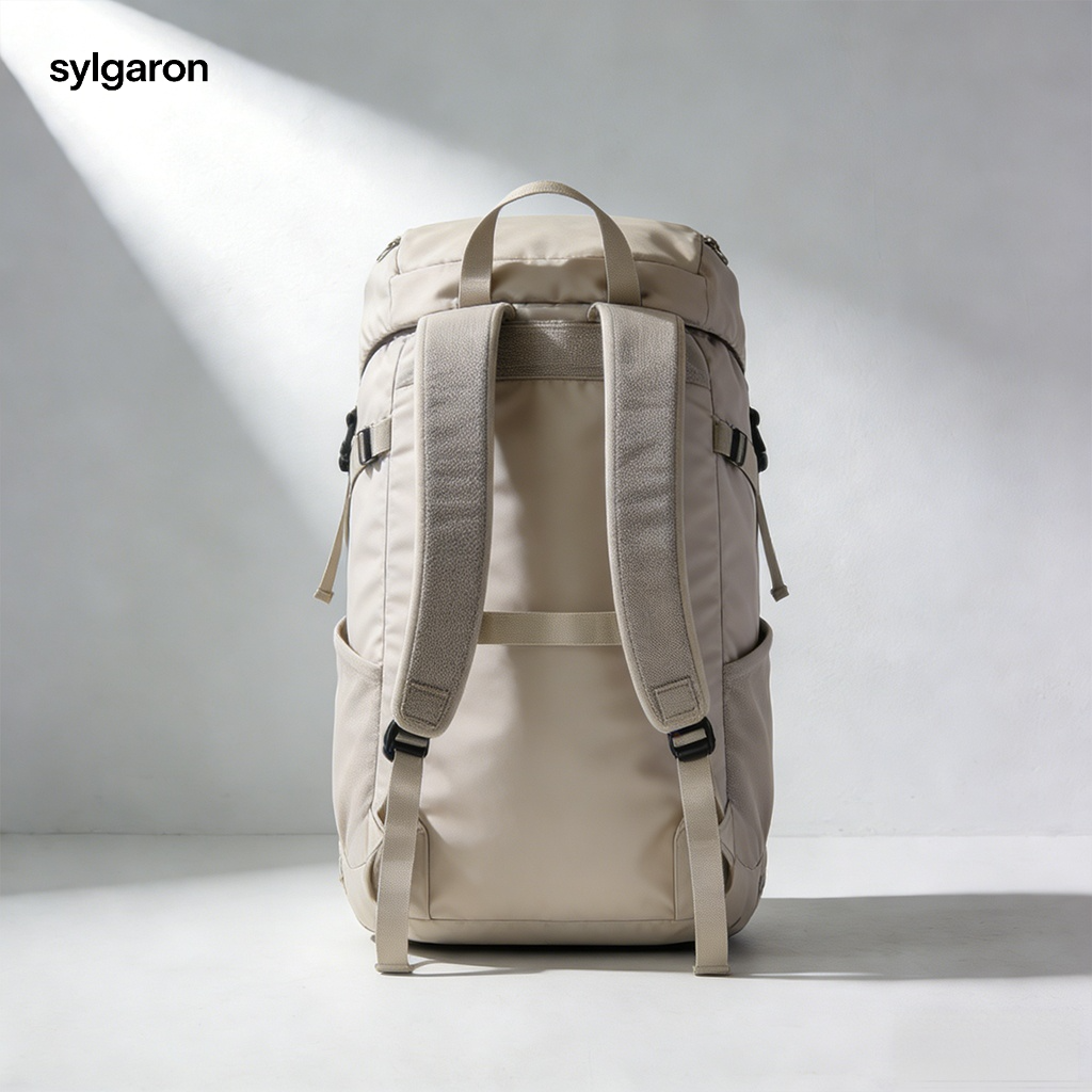 防水材質登山背包細節