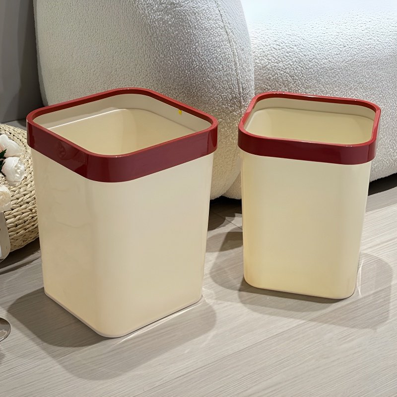 Simple wastebasket for bedroom and kitchen