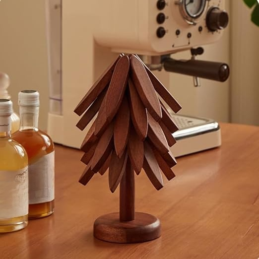  나무 모양의 단열 테이블 매트