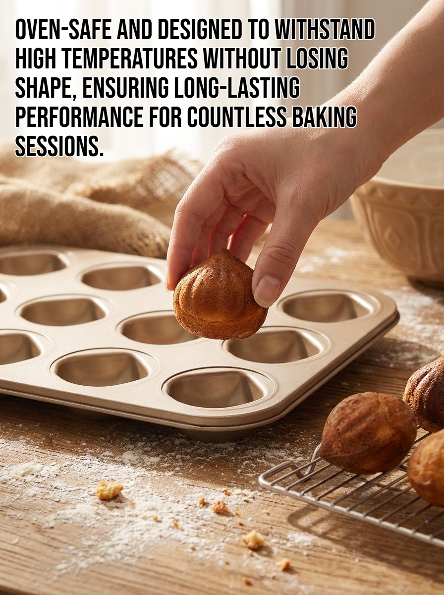 Non-stick cake mold for easy baking