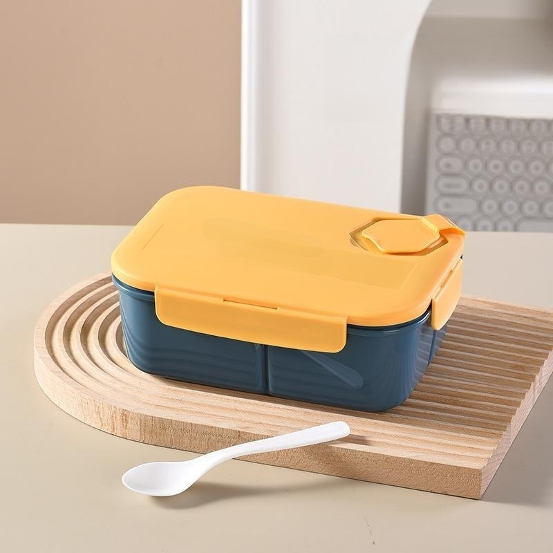 Microwave-safe sealed plastic lunch box