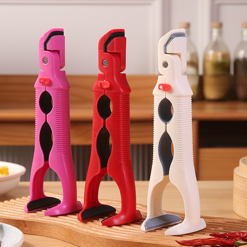 คลิปหนีบชามป้องกันน้ำร้อนลวก 3-in-1