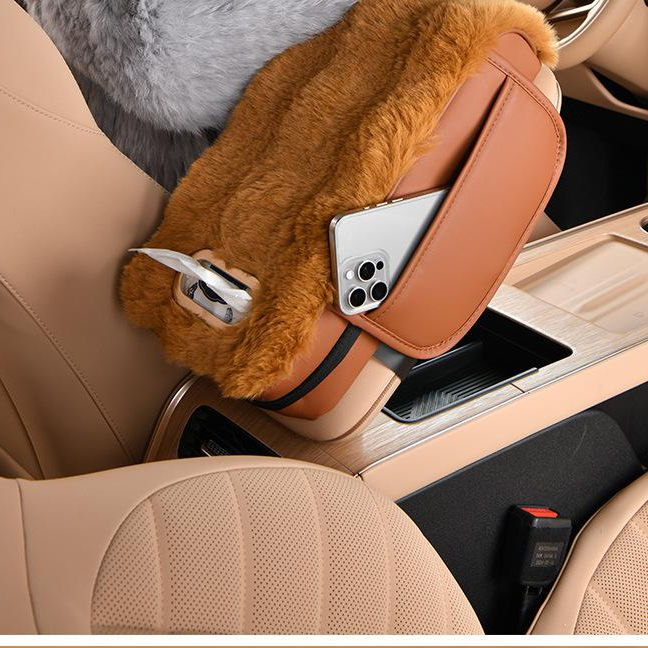 汽車扶手箱通用收納墊袋