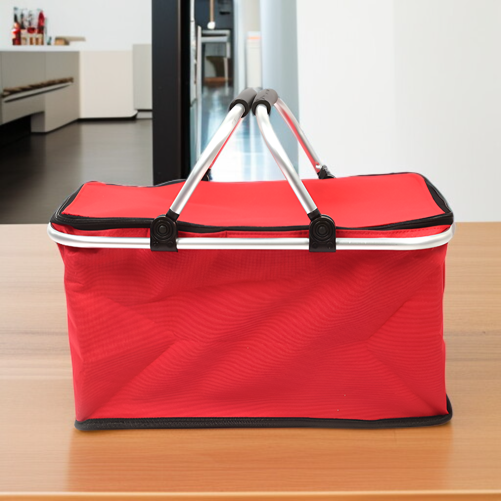 Cesta de almacenamiento térmica portátil para picnic