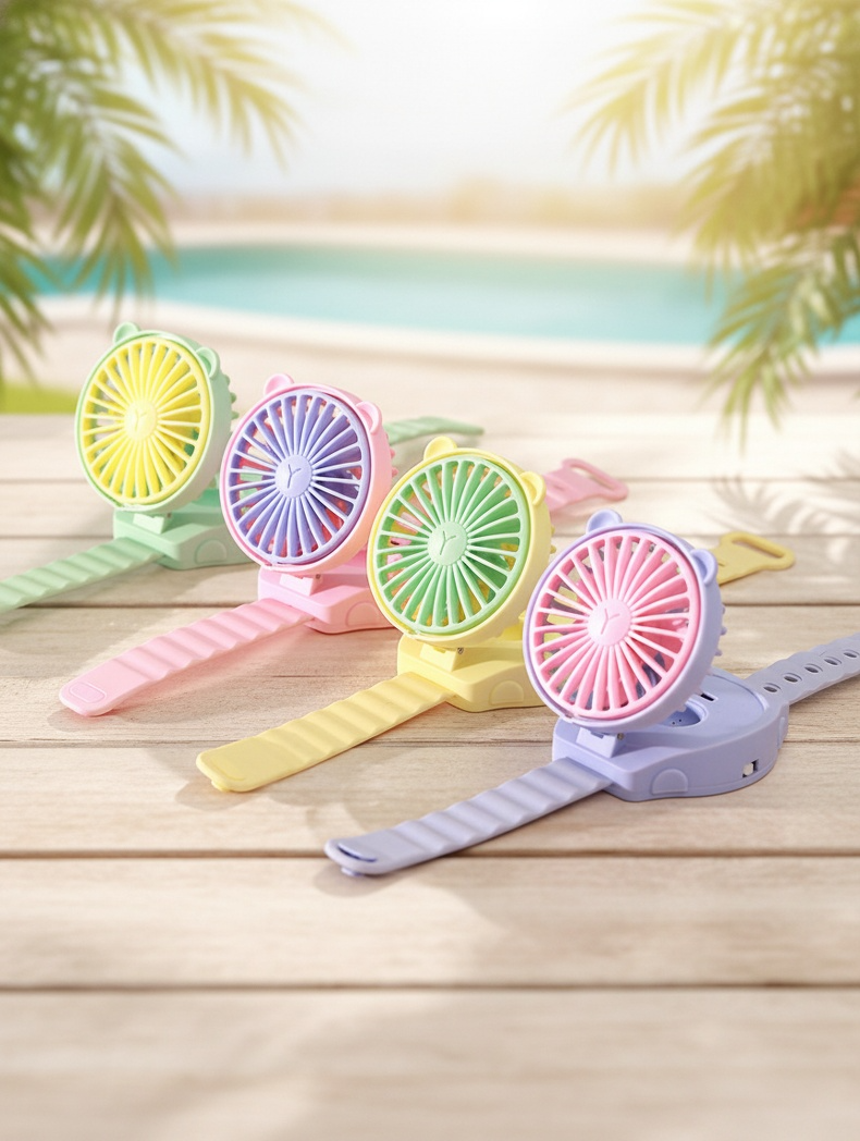 Gadget été ventilateur portable cartoon