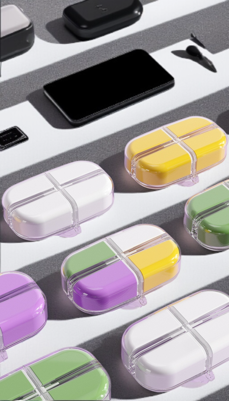 자석 잠금장치가 있는 휴대용 케이스