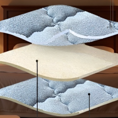 방수 기저귀 매트리스 3종 세트 침대 시트 콩 섬유 방수 매트리스 보호 매트리스 커버