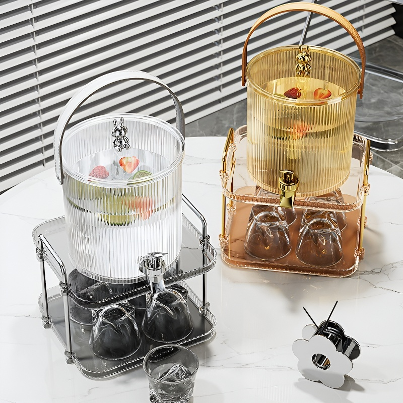 大容量冷水壺帶龍頭家用飲料桶