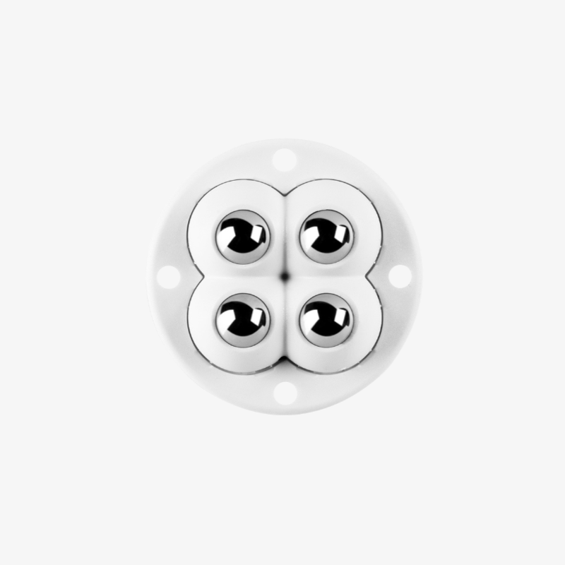 粘着性家具のコーヒーテーブルの移動式キャスターの普遍的な車輪穴があかない粘着性がある滑車は家具の移動式キャスターを実行する