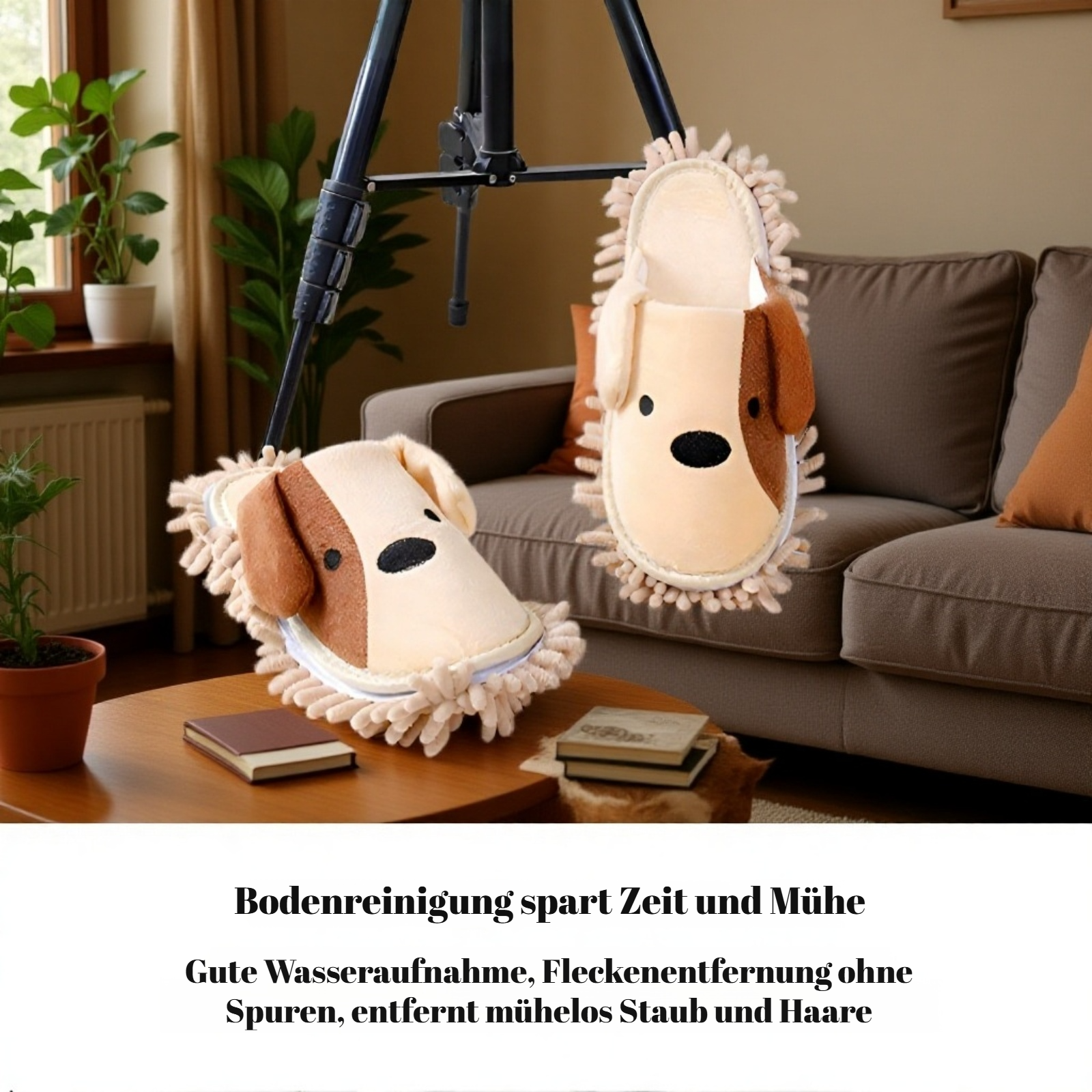 Küchen-Hausschuhe zum Wischen 